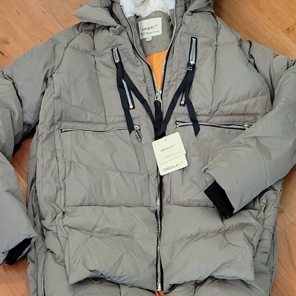 Orolay Thickened Down Jacket green - Picture 8 of 10